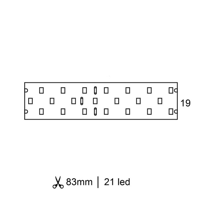 Светодиодная лента Ledron D8252-WW-824E 3000K (длина 5000mm)