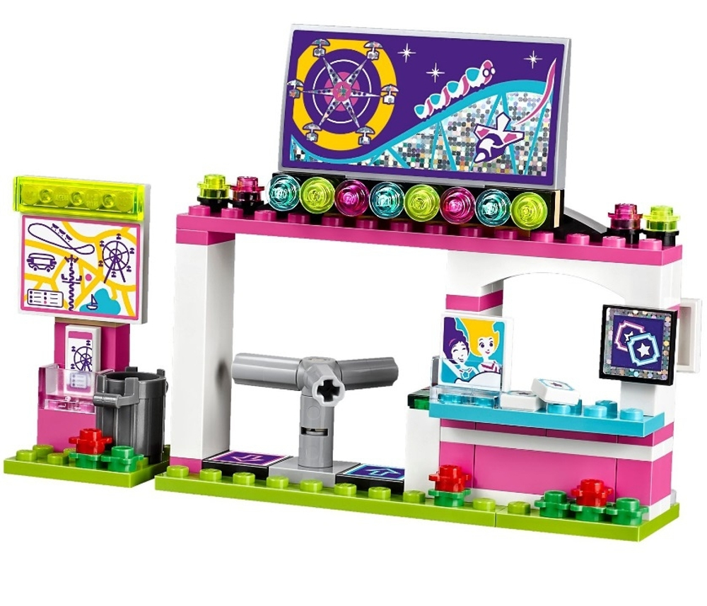 LEGO Friends: Американские горки в парке развлечений 41130 — Amusement Park Roller Coaster — Лего Друзья Продружки Френдз