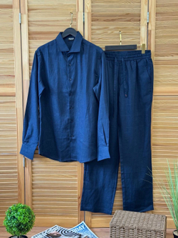 Льняной костюм Zegna