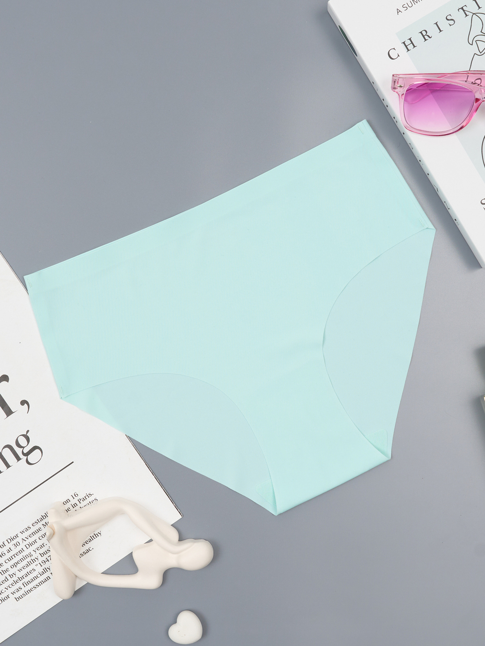 Слипы бесшовные цвет Бирюза, размер S