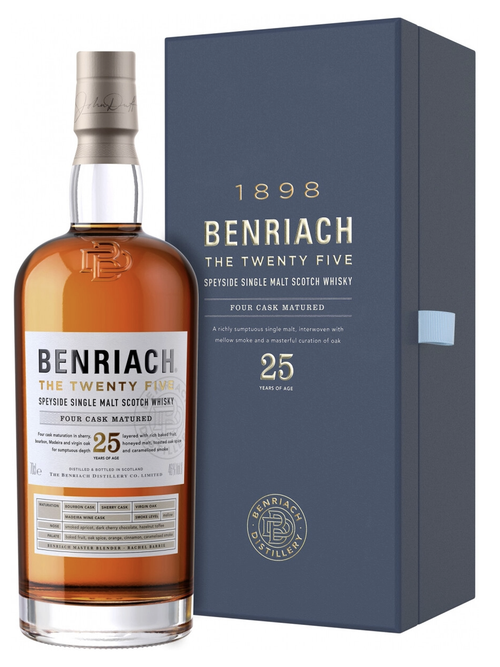 Виски Benriach 25 years old, 0.7 л.