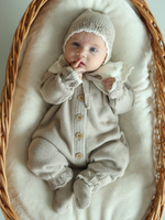 Костюм «Классика», Бежевый и кремовый