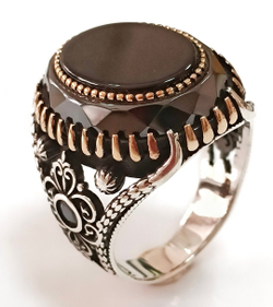 Печатка мужская Эстерелла 925 с чернением