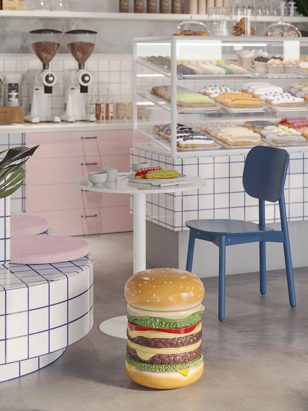 Стул Saga, синий