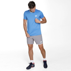 Мужское теннисное поло Racket Roots Teamline T-Shirt Men - Blue