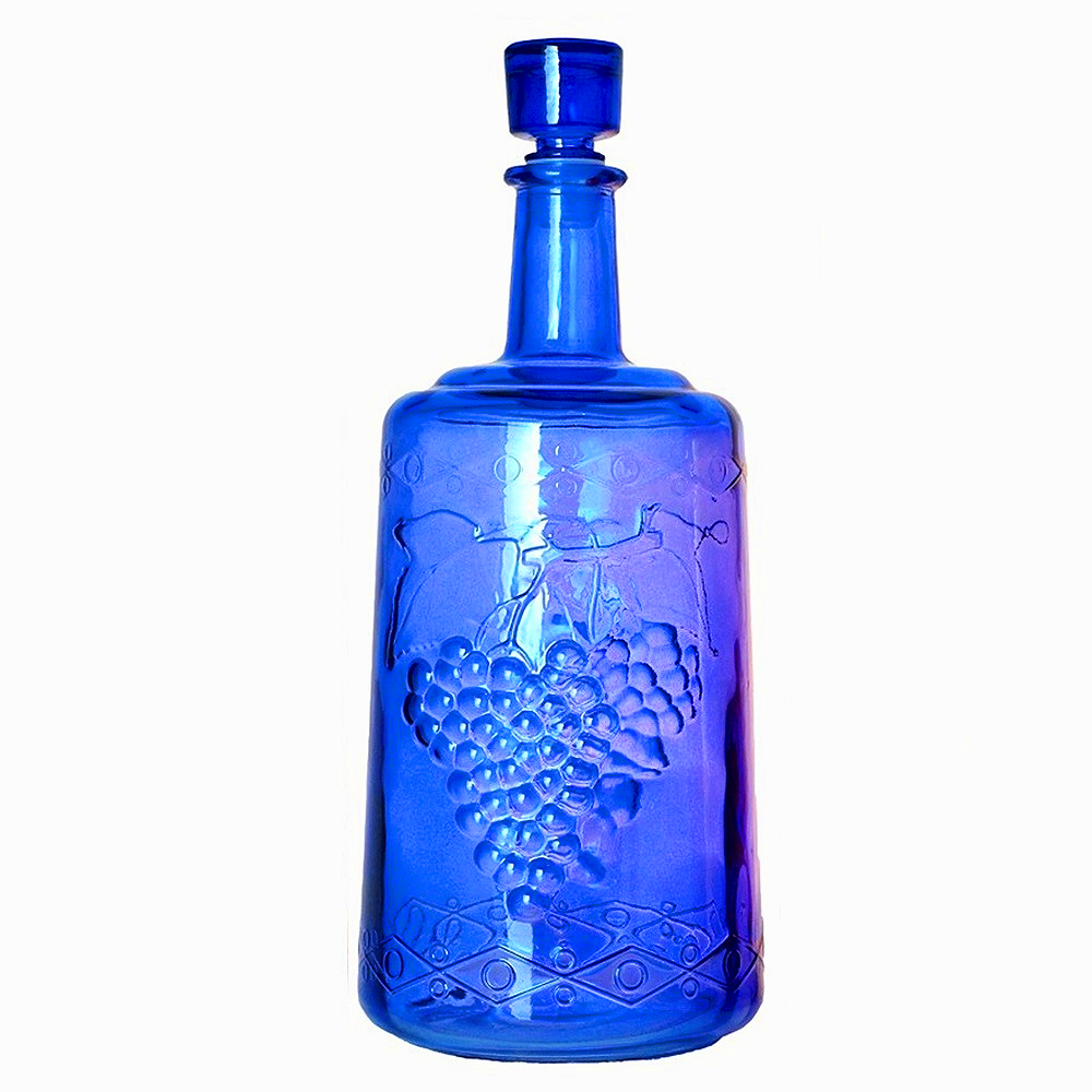Бутылка стекло «Ностальгия» 3 л декор