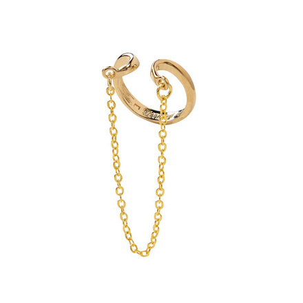"Оцелул" кольцо в золотом покрытии из коллекции "Этюд" от Jenavi