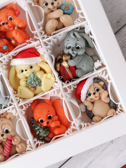 Сладкий новогодний подарок "Новогодняя сказка" #1 / Конфеты ручной работы