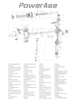Катушка для рыбалки безынерционная Stinger PowerAge STR PA