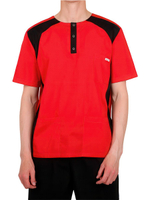 Туника медицинская мужская СтильБ 239ТСК, красный, 48