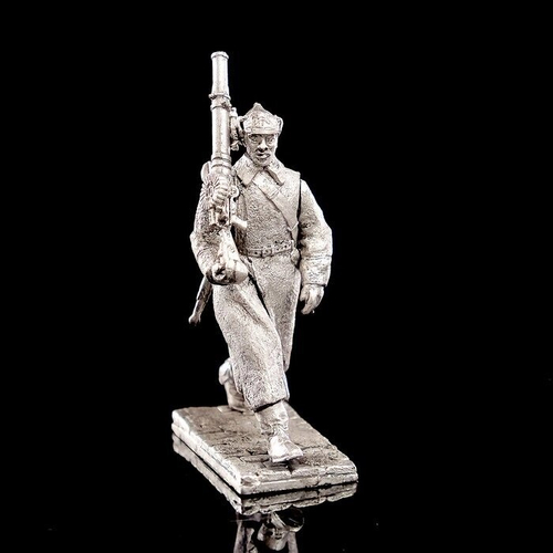 Оловянный солдатик Рядовой с льюисом. Парад 7 ноября 1941