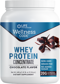 Wellness Code® Whey Protein Concentrate Life Extension