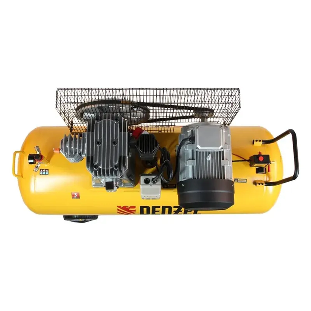 DENZEL BCI5500-T/270 компрессор воздушный 5.5 квт, ременный привод, 270 литров, 850 л/мин 58129