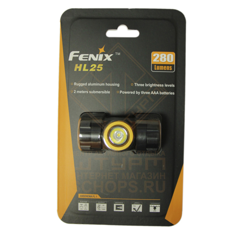 Фонарь налобный Fenix HL25