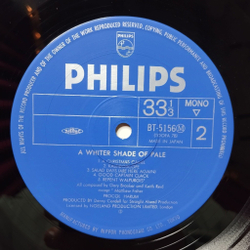 Винтажная виниловая пластинка LP Procol Harum A Whiter Shade Of Pale (Japan 1978) (Obi)