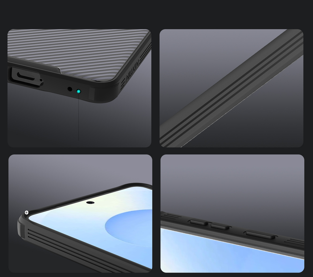 Чехол тонированный для смартфона Samsung Galaxy S26+ Плюс, серия CamShield Pro (защитная сдвижная шторка для камеры) от Nillkin