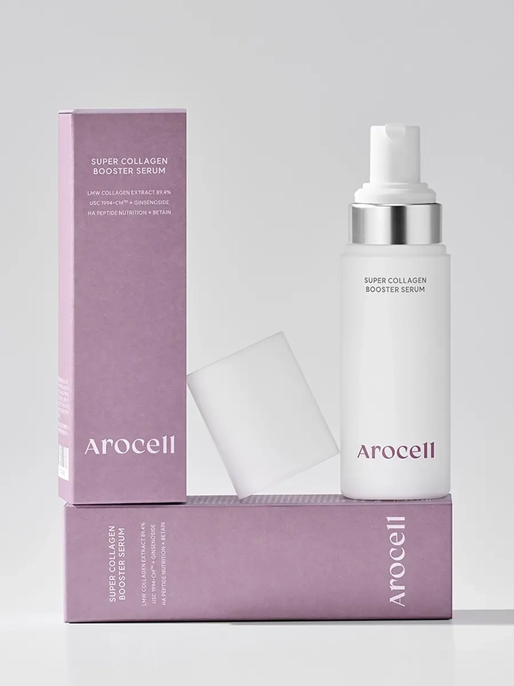 Arocell Мощная пузырьковая сыворотка с низкомолекулярным коллагеном Super Collagen Booster Serum 70 мл