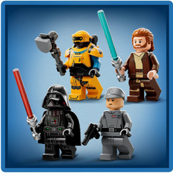 Конструктор LEGO Star Wars (Оби-Ван Кеноби против Дарта Вейдера) 75334