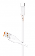 Кабель GoPower GP01T-2M USB (m)-Type-C (m) 2.0м 2.1A белый