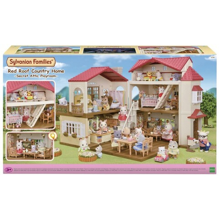 Sylvanian Families - Городской дом с потайной комнатой на чердаке 5708 / артикул   5708  / GTIN 5054131057087