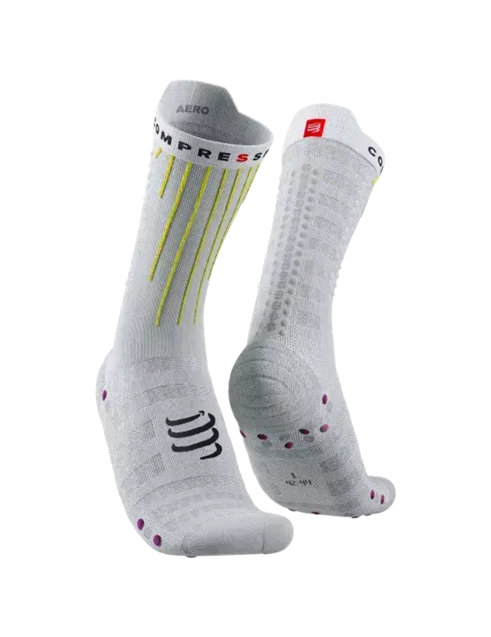 Носки Aero White Safe Yellow Neo Pink