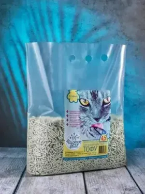 Наполнитель Чистое дело "Оригинальный" для кошачьего туалета, тофу