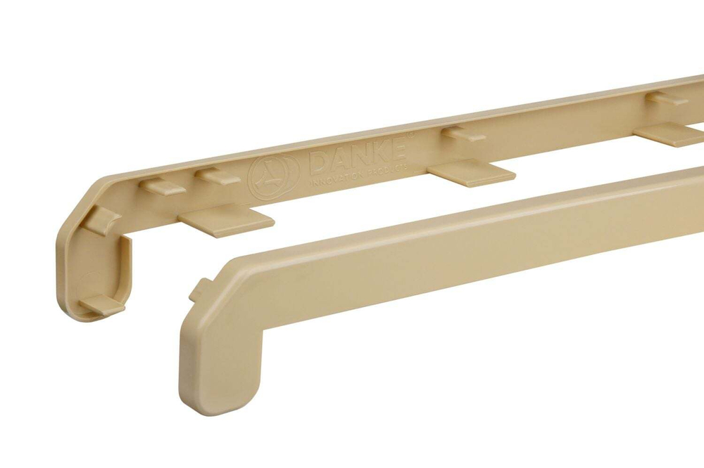 Заглушка торцевая двухсторонняя 700 мм бежевый мрамор