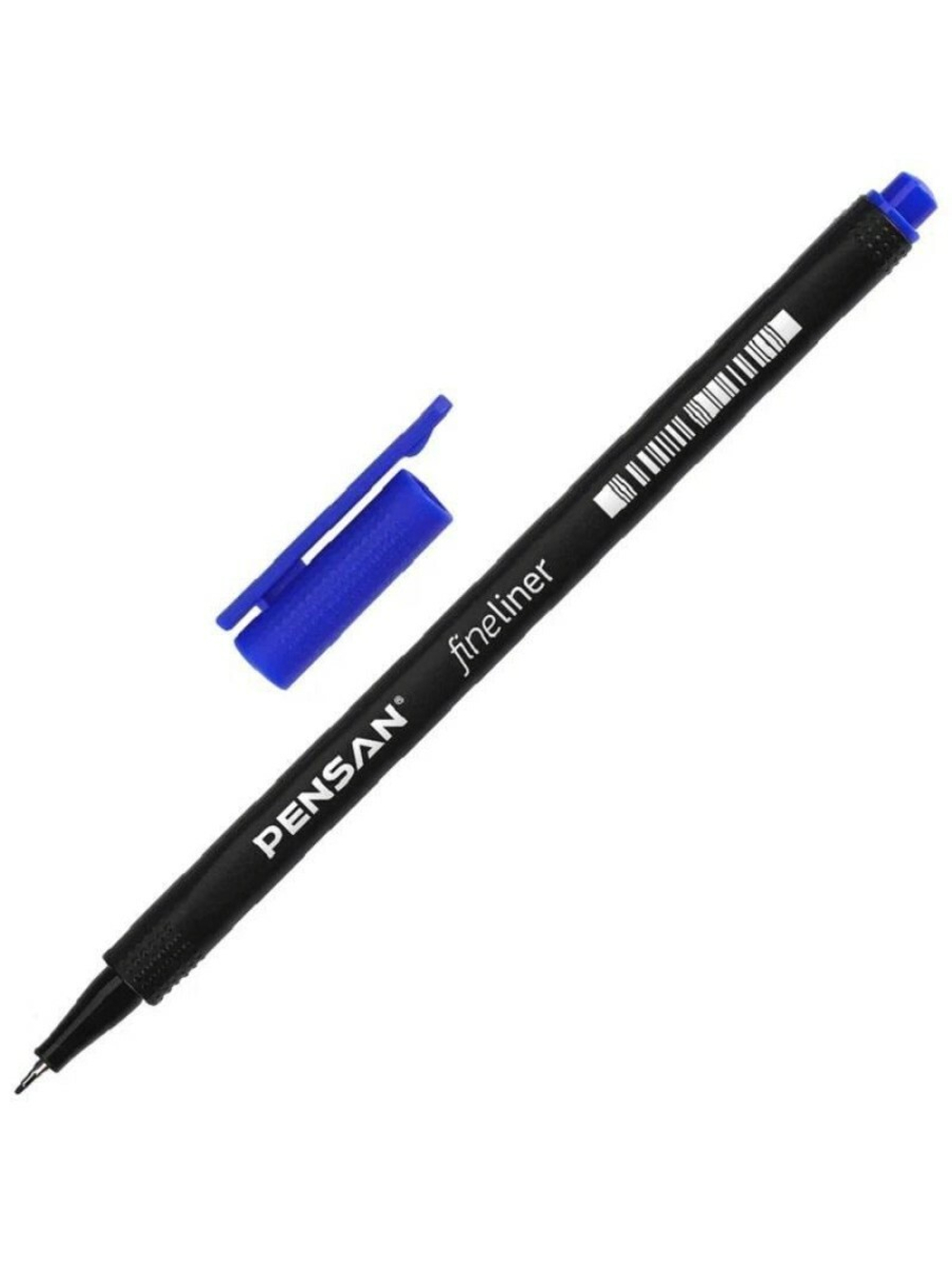 Ручка капилярная (линер) Pensan Fine синяя 0,4мм