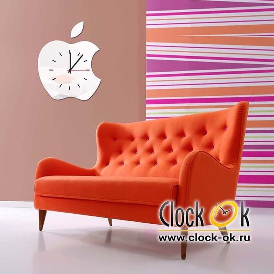 Настенные часы Яблоко