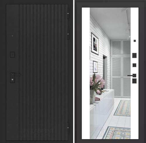 Бункер 06-зеркало МАХ белый софт