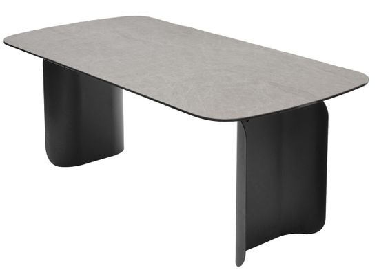 Стол NORD 200 TL-102, испанская керамика/черный каркас