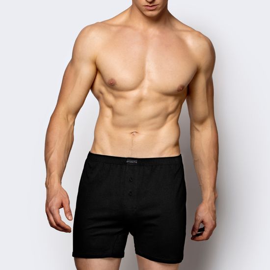 Трусы (2 шт) мужские семейные Atlantic 2BMB-003, черные