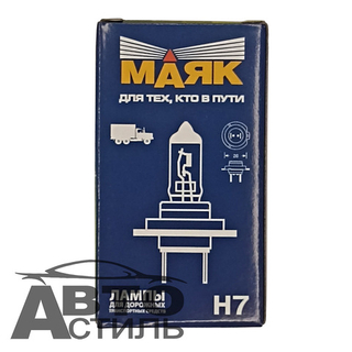 Автолампа H7 24V100W (PX26d) Маяк Standard #54750