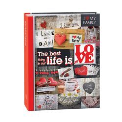 Фотоальбом Image Art IA-200PP серия 356 Любовь термосварка 50 листов 200 фотографий размер 10х15