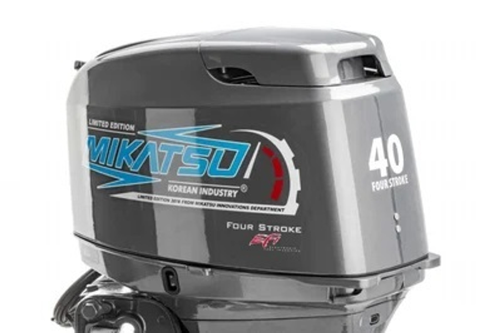 Комплект Алюминиевая лодка (катер) Mikatsu (Микатсу) 470 (Z43) Sport + мотор Mikatsu MF40FEL-T-EFI