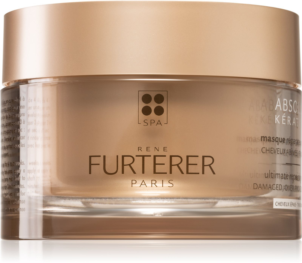 Rene Furterer Absolue Keratine - восстанавливающая маска для поврежденных волос /   200  ml  / GTIN 3282770202588