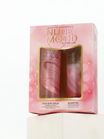 Подарочный набор NUDE MOOD, гель для душа и шампунь для волос, 2×250 мл, аромат розы и пиона, URAL LAB