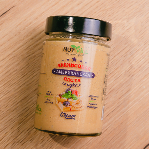 Американская арахисовая Сладкая 180 гр, Без Сахара
