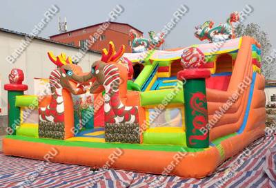 Коммерческий надувной батут "Фестиваль Драконов"
