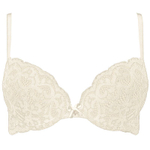 Кружевной бюстгальтер с формованными чашками Amy (Размер: 34A) (Цвет: голубой)