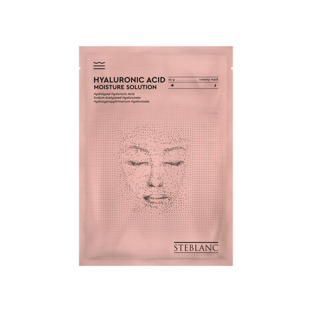 STEBLANC Hyaluronic Acid Moisture Solution Creamy Sheet Mask