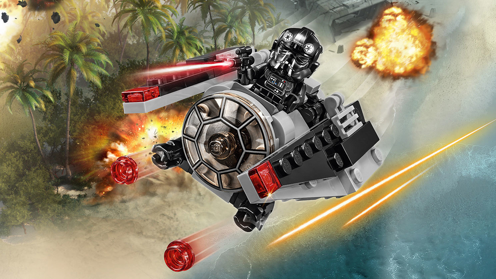 LEGO Star Wars: Микроистребитель-штурмовик TIE 75161 — TIE Striker™ Microfighter — Лего Звездные войны Стар Ворз
