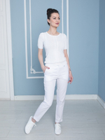 Брюки женские медицинские  Б122 клеон стрейч