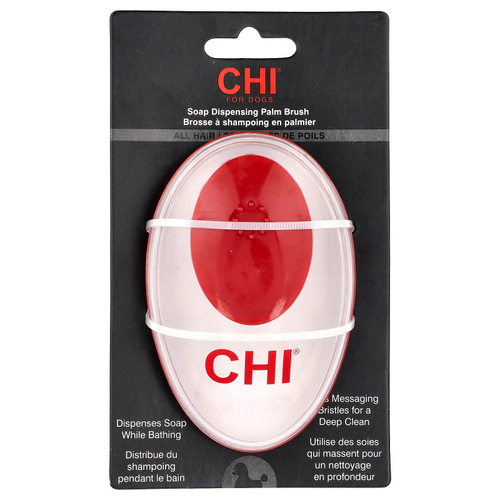 CHI for Dogs, щетка-дозатор для мыла, для собак, 1 шт.
