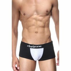 Трусы мужские хипсы черные DARKZONE DZN2411