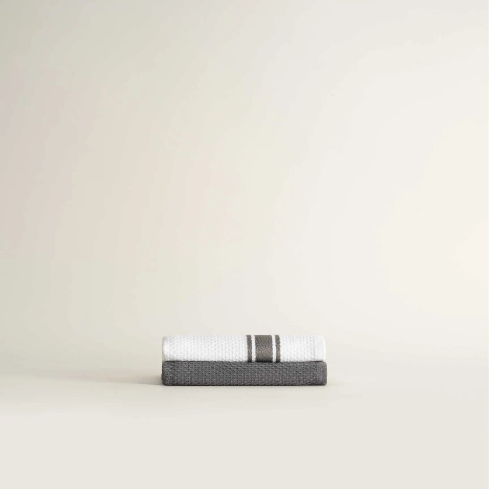 Набор из двух кухонных полотенец Elvin | серый