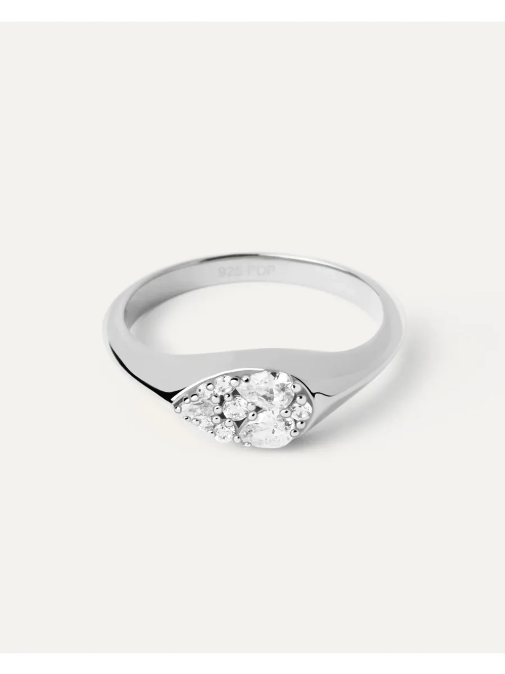 Кольцо женское PDPaola Vanilla Серебро 925 AN02-A51