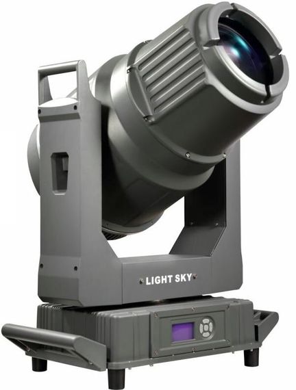 Light Sky SHARK400 - вращающаяся голова Aqua Beam на лампе 400Вт. USHIO.8+16-гранная призма, угол р