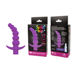Вибромассажер анальный Sweet Toys фиолетовый 17 см