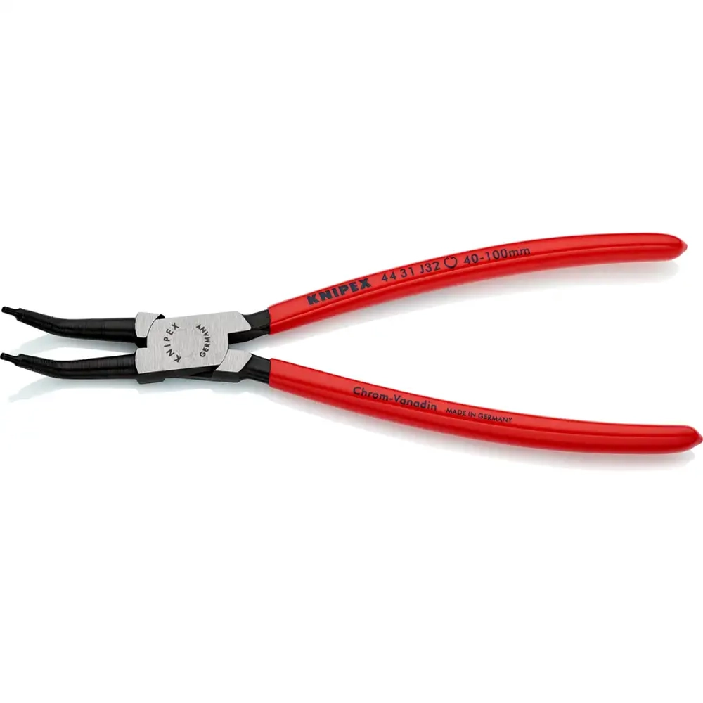 Щипцы для стопорных колец черненые 225 мм Knipex 44 31 J32